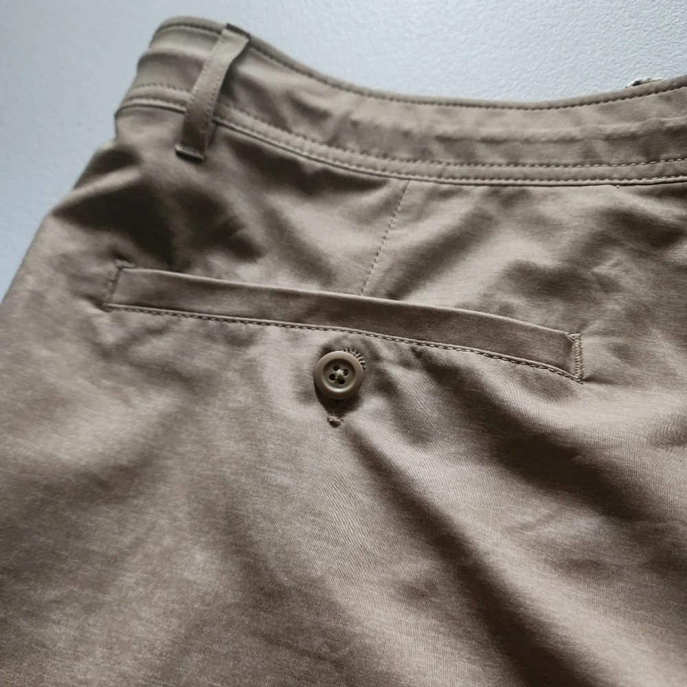 Dockers Hybrid Swim Shorts Mens 38 Khaki 8